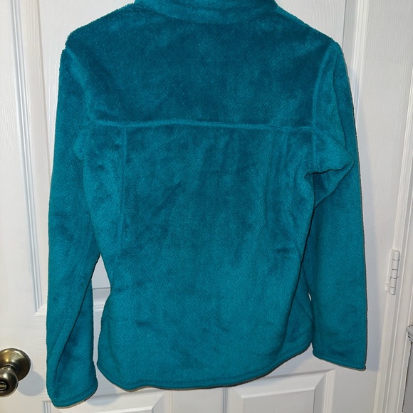 Patagonia Re-tool half-snap fleece turquoise pullover - Picture 3 of 3
